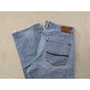 Tommy Bahama Mens Size 32x30 Jeans Blue Authentic Straight Leg Cotton Blend